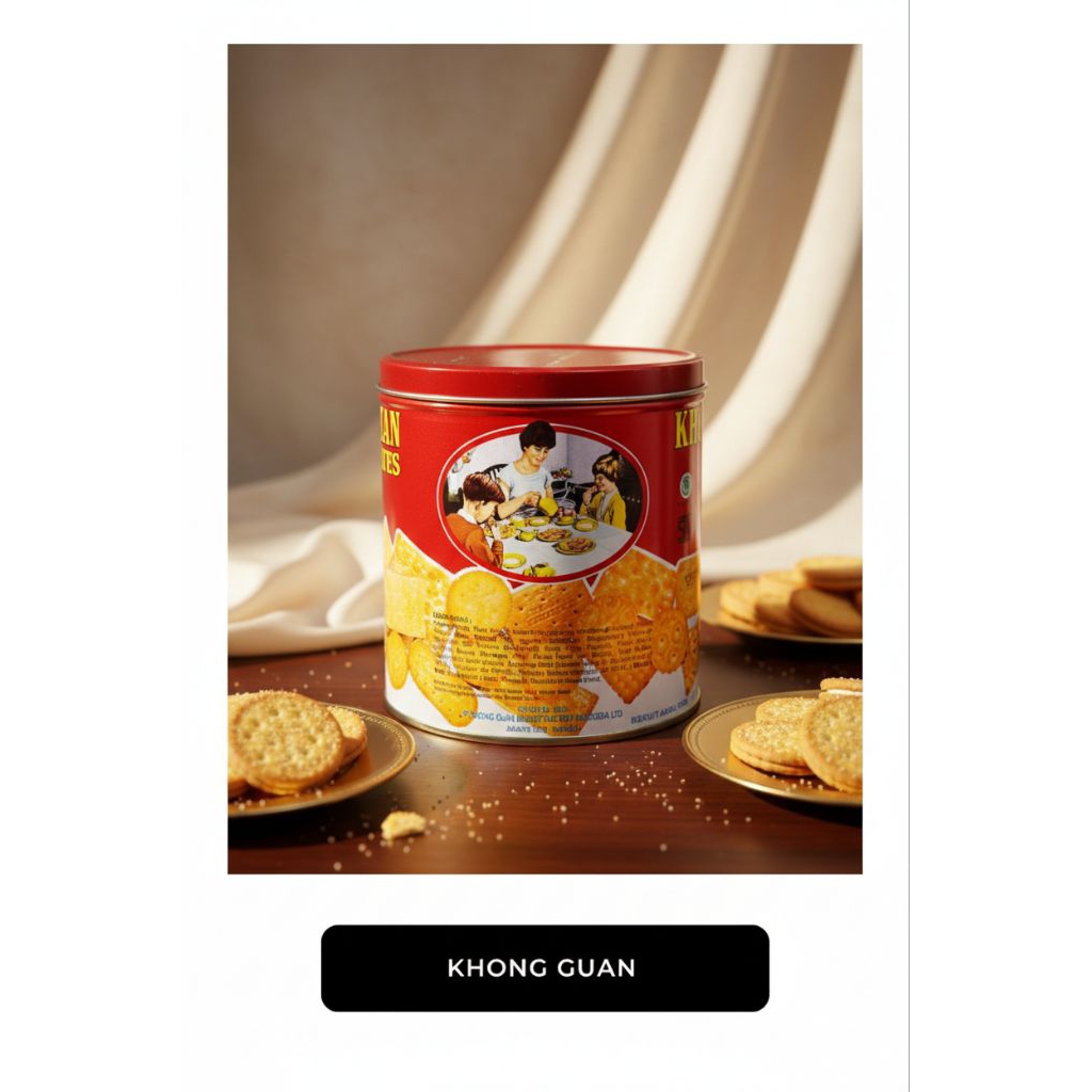 Khong Guan Biscuits kaleng kecil 650 gr