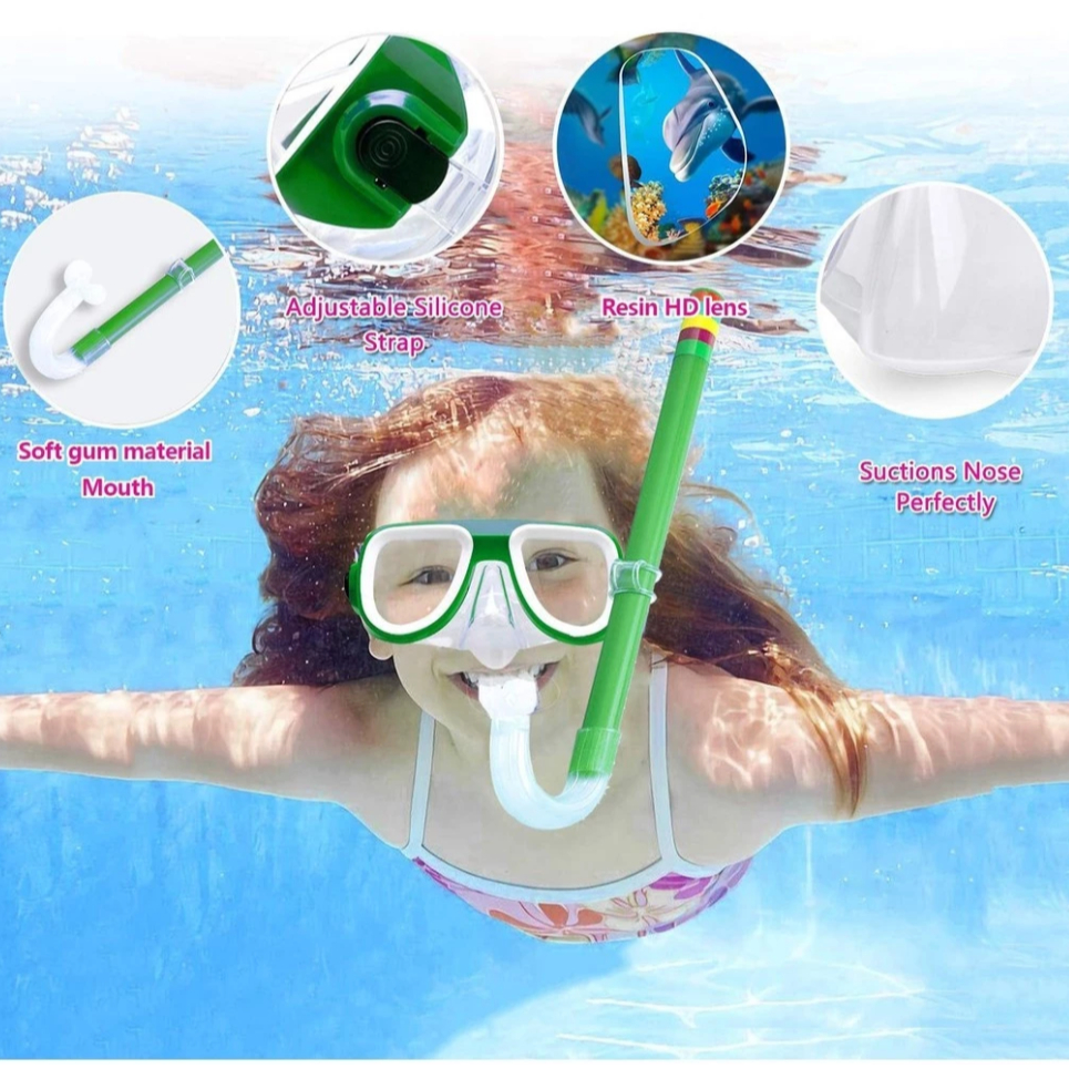 PROMO Kacamata Selam Diving Anak Masker Alat snorkling menyelam Snorkel