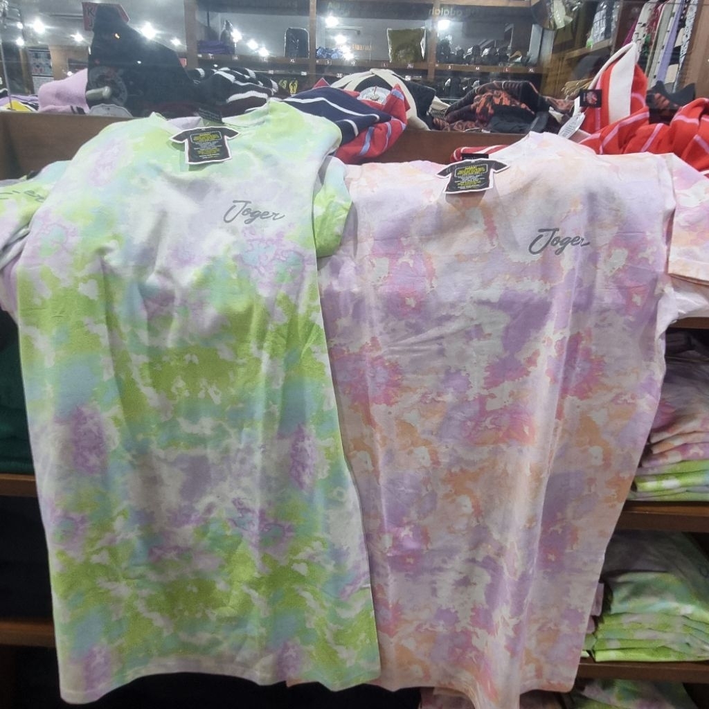 DRESS PENDEK JOGER. MINI DRESS PRINT TIEDYE. DASTER SPANDEX. OLEH OLEH BALI