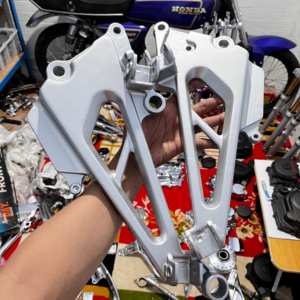 postep tilam tilas tiger lama ori copotan finishing cat repail silver