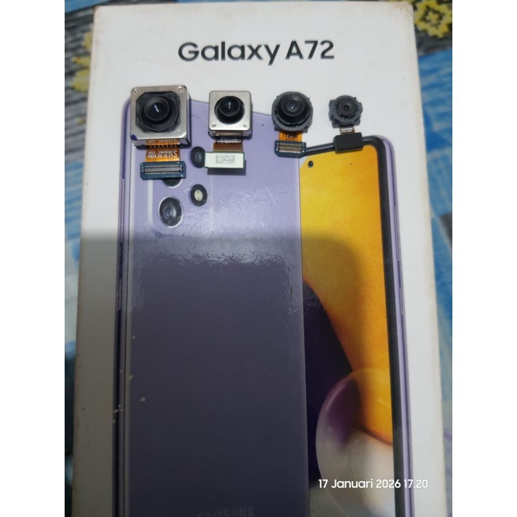 Main kamera/kamera belakang samsung a72 ori copotan