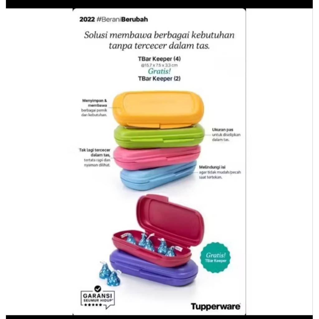 TBar Keeper Tupperware