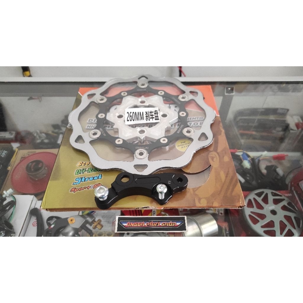 PIRINGAN GALFER BREMBO MIO 260MM BEAT VARIO 260MM