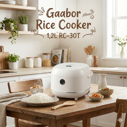 GAABOR Rice Cooker 1,2L RC-30T Hemat Listrik