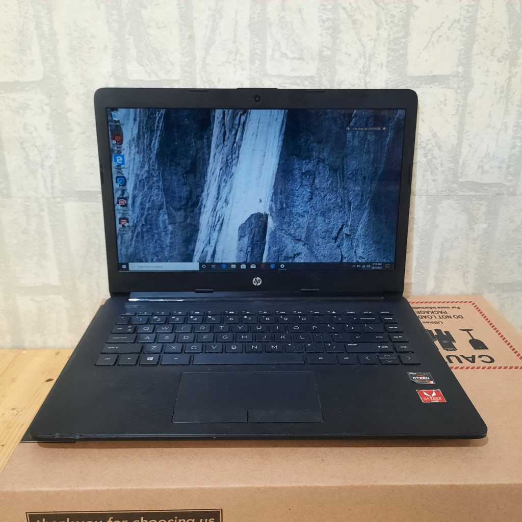 Laptop Hp 14 - cm0005AU, Amd Ryzen 3 - 2200U, 4/256Gb, Black