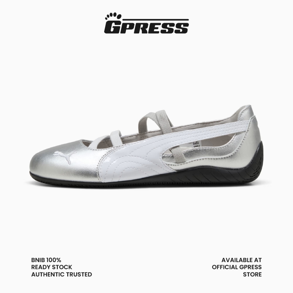Puma Speedcat Ballet Metallic Silver Original