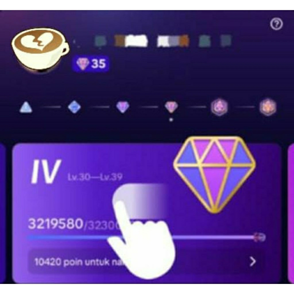 akun tiktok level 25-40 spender