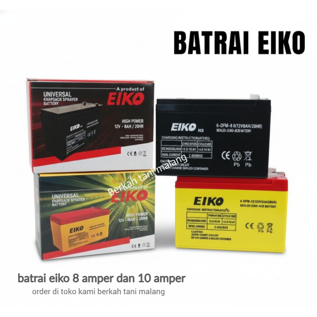 batrai tangki sprayer elektrik 12volt 8ah dan 12volt 10ah/ batrai universal/ batrai tangki sprayer