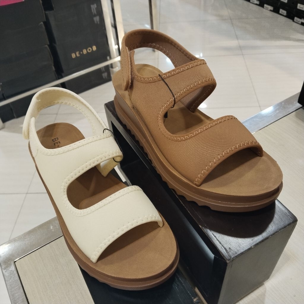 BE BOB Sepatu sandal wanita wrdges 5cm ringan