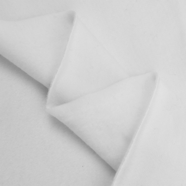 Kain Fleece PE Putih / Kain Sublim / Kain Sublime / Kain Printing (L: 150 cm)