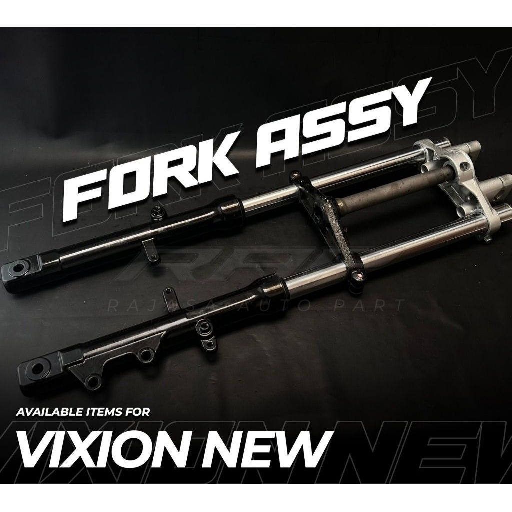 SHOCK DEPAN KOMPLIT VIXION OLD / NEW  FORK ASSY YAMAHA VIXION OLD VIXION NEW SHOCK BREAKER DEPAN KOM