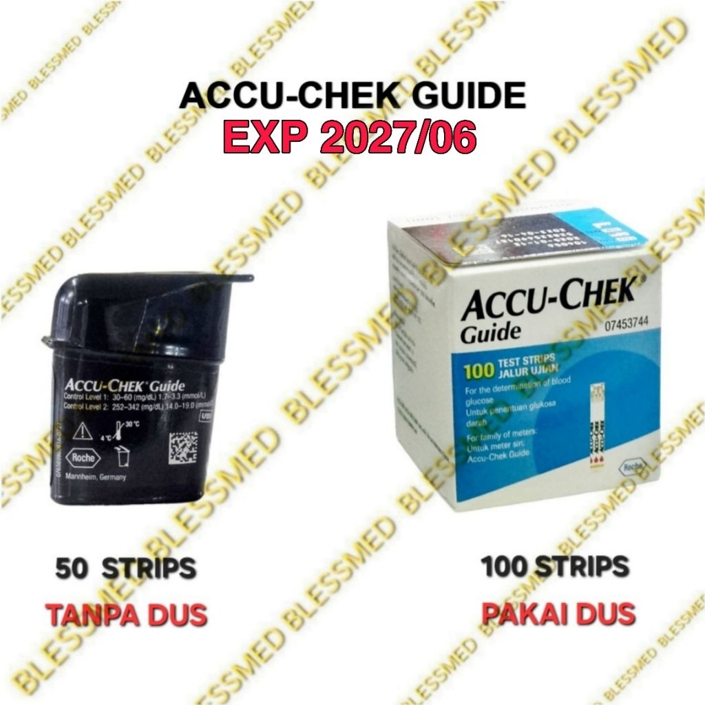 Strip Accu Chek Guide 50 Test Strip/AccuCheck Guide Test Strip