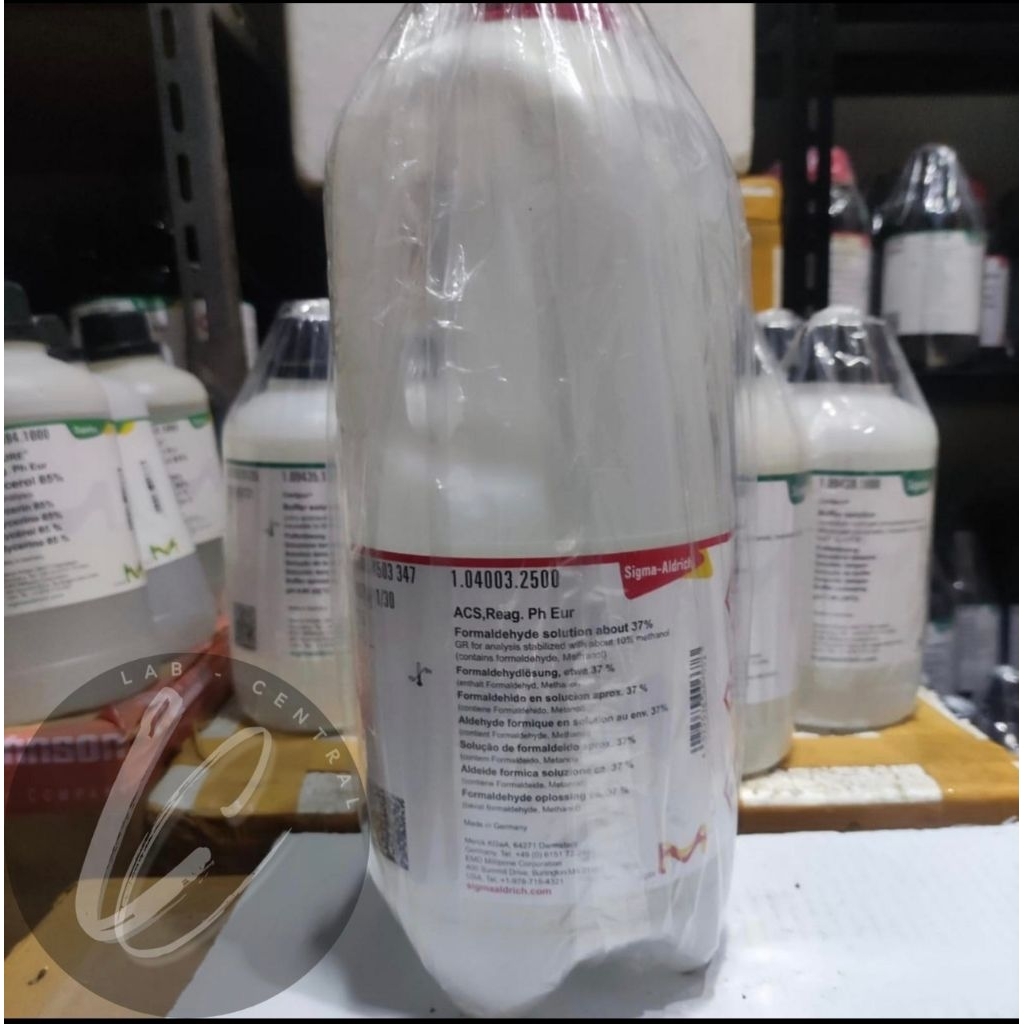Formaldehyde solution about 37% 1.04003.2500 Merck 2,5Liter