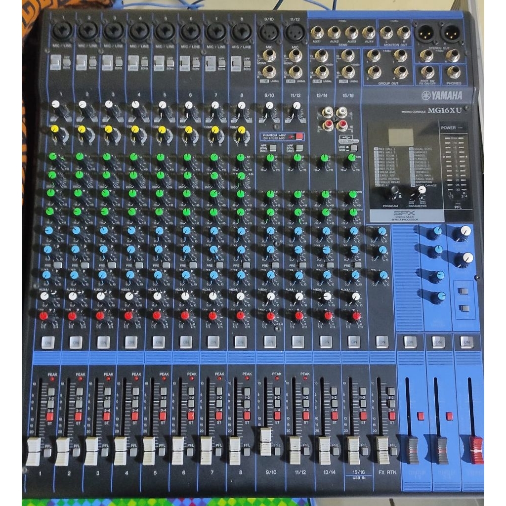 Mixer Yamaha mg16xu ORIGINAL Malaysia