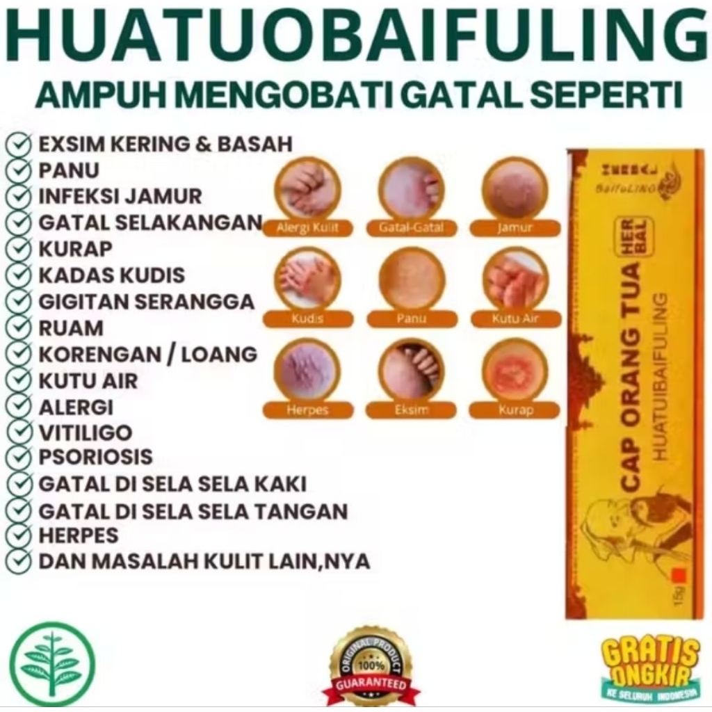 Paket promo 3 pcs Cod salep Cap orang tua