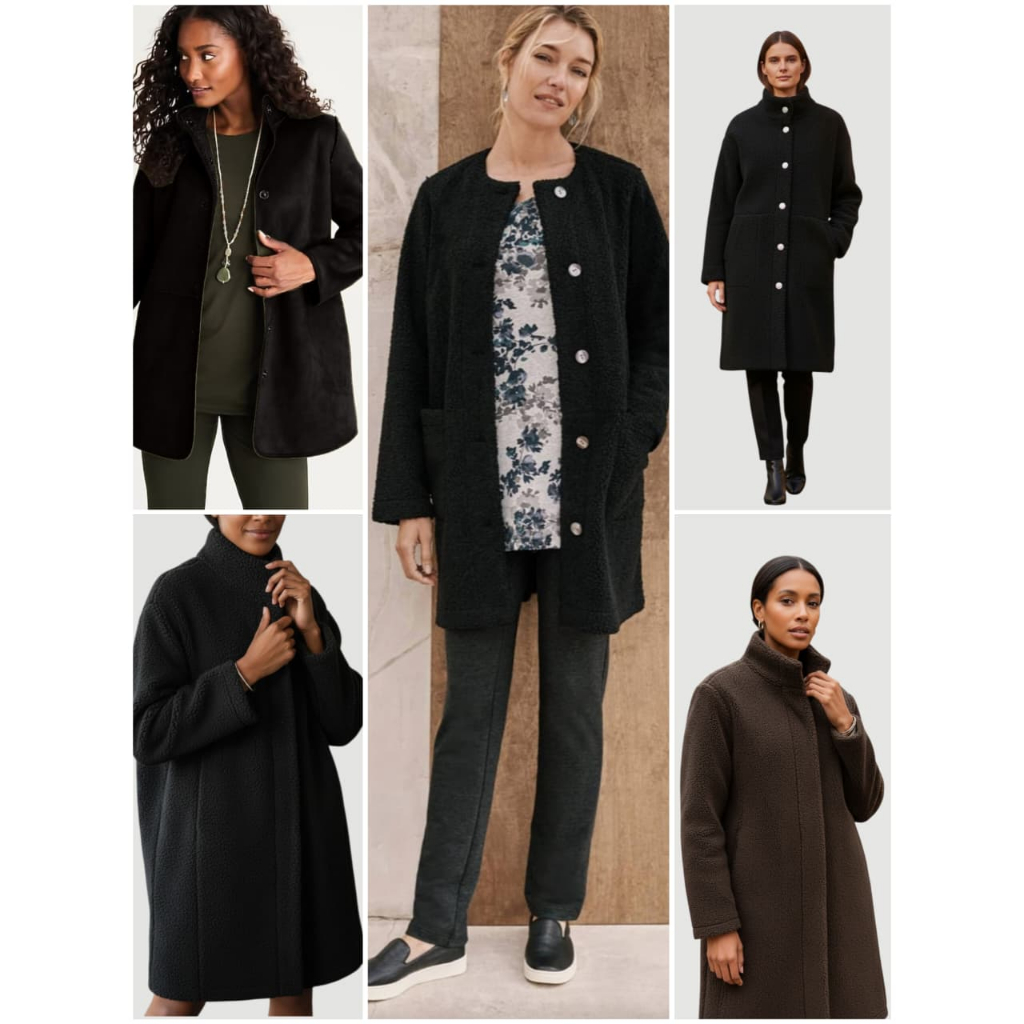 Jacket J.Jill Sherpa Teddy Coat Jacket