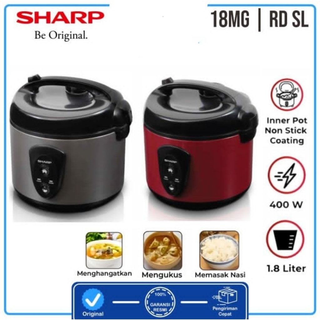RICE COOKER SHARP 1,8 LITER
