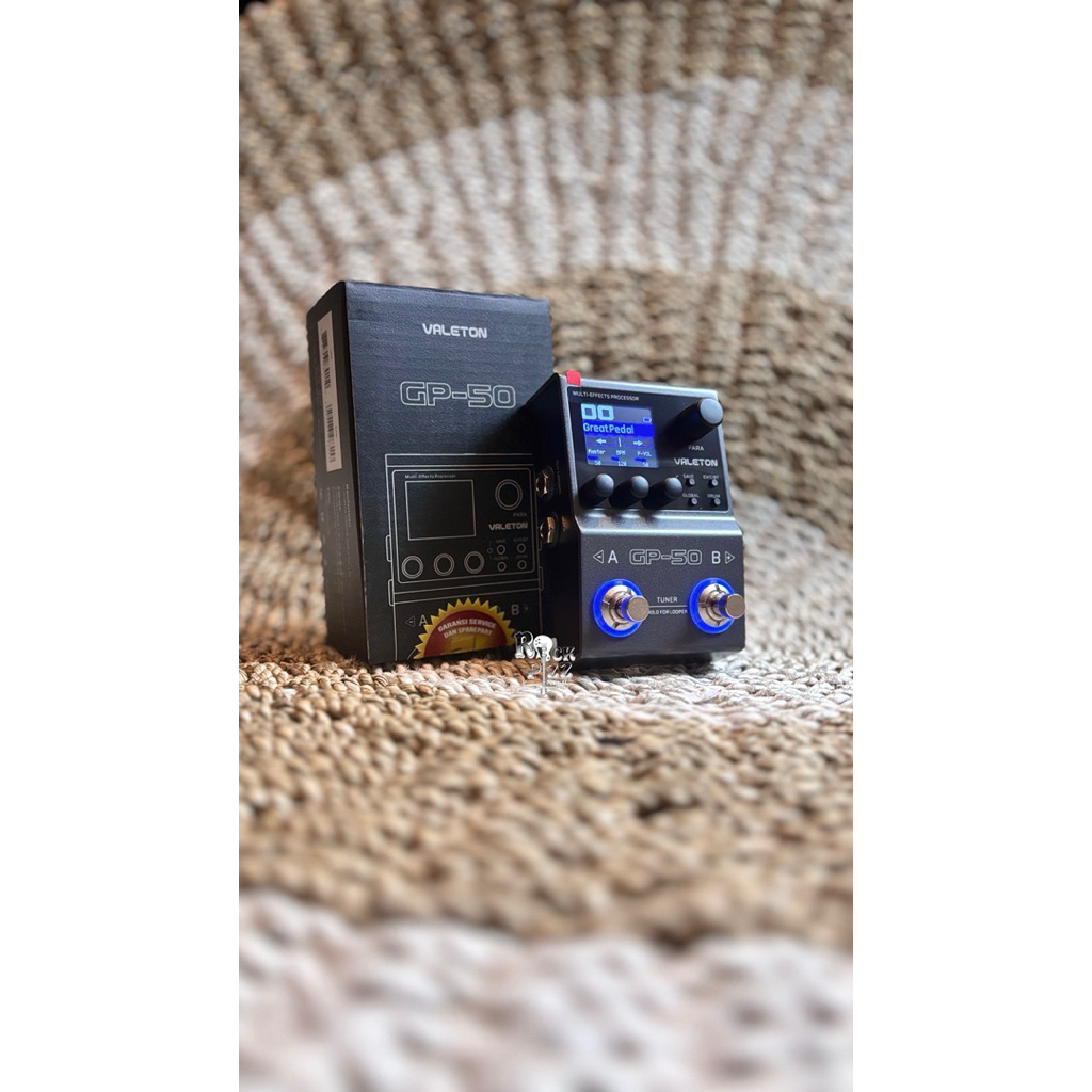 Valeton GP-50 Multi-Effect Processor Gp50 Efek Valeton Gp50