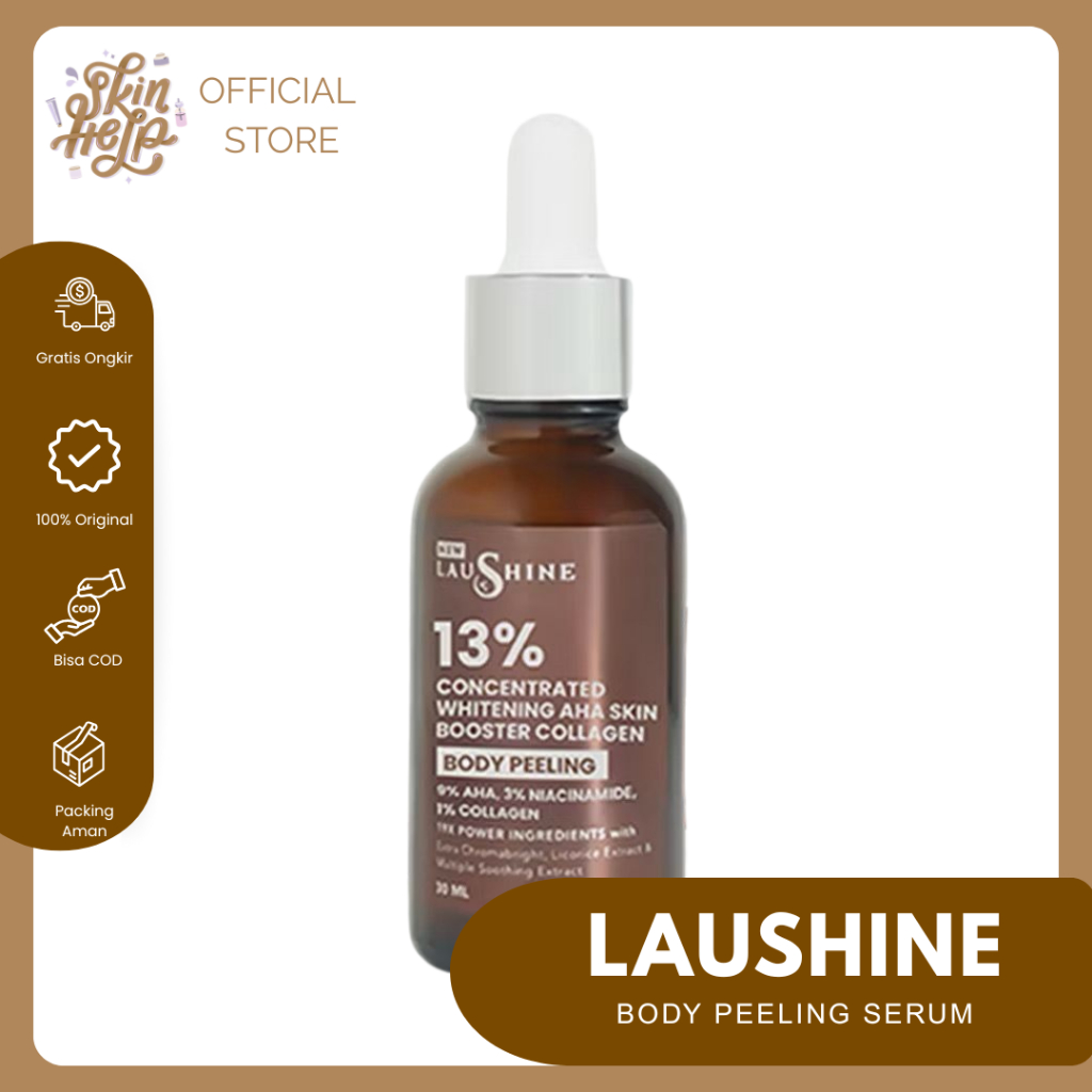 SERUM PEELING LAUSHINE- SERUM  | AHA BODY PEELING 13% CONCETRAD