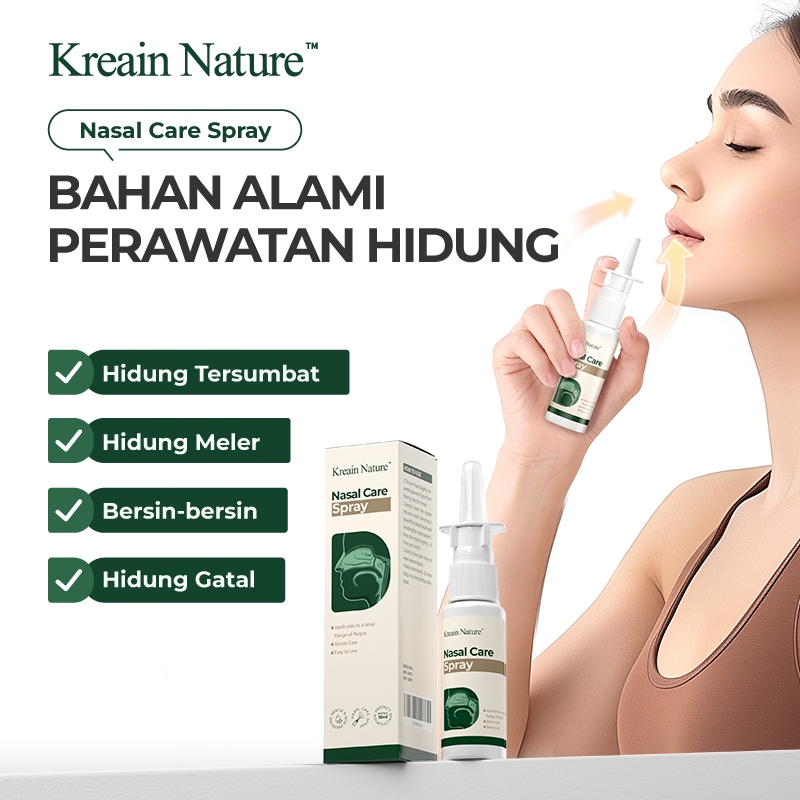 kreain nature Semprotan Hidung Portabel  Semprotan Halus  Penggunaan Harian