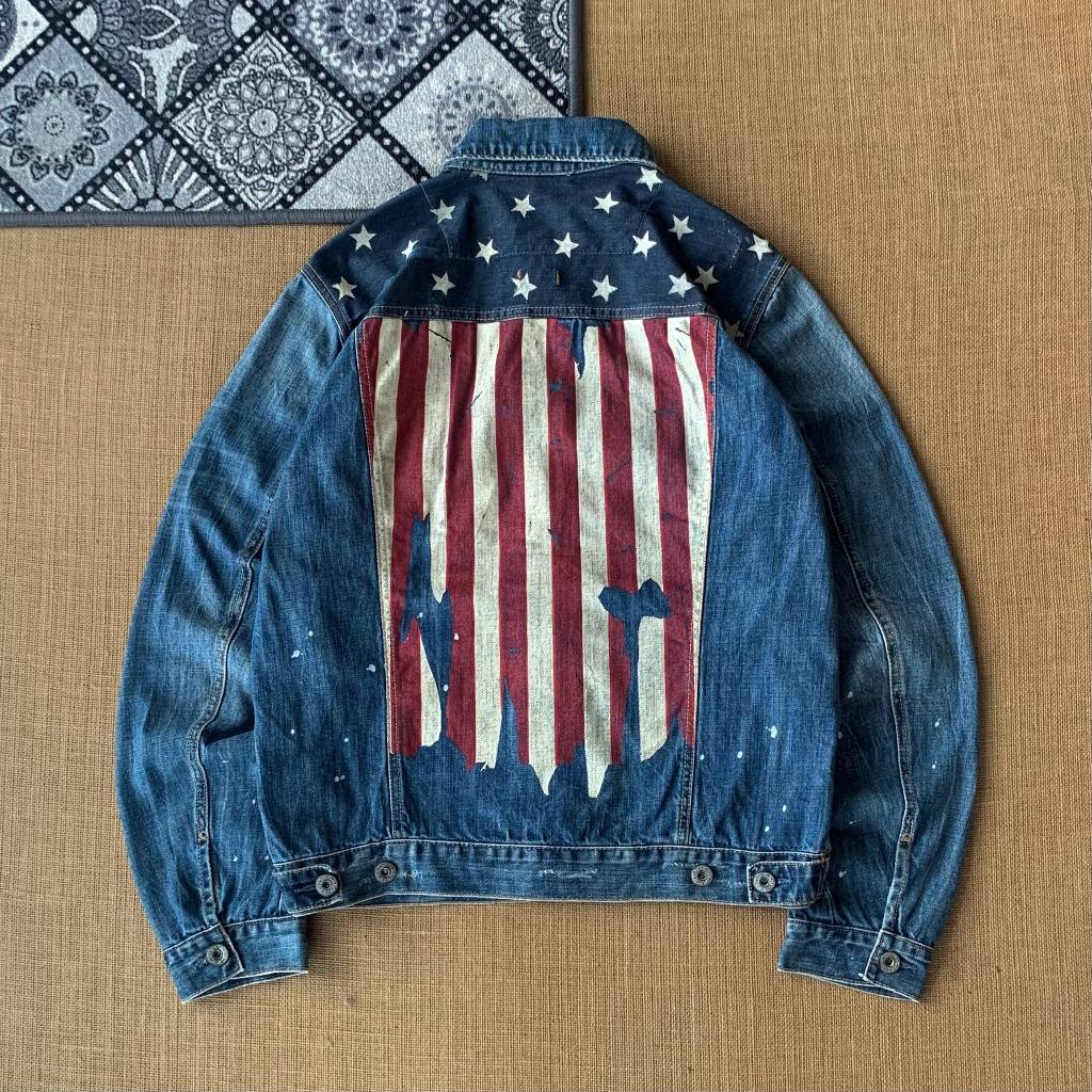 jaket Who Au Denim size L-XL 100% original 240126C