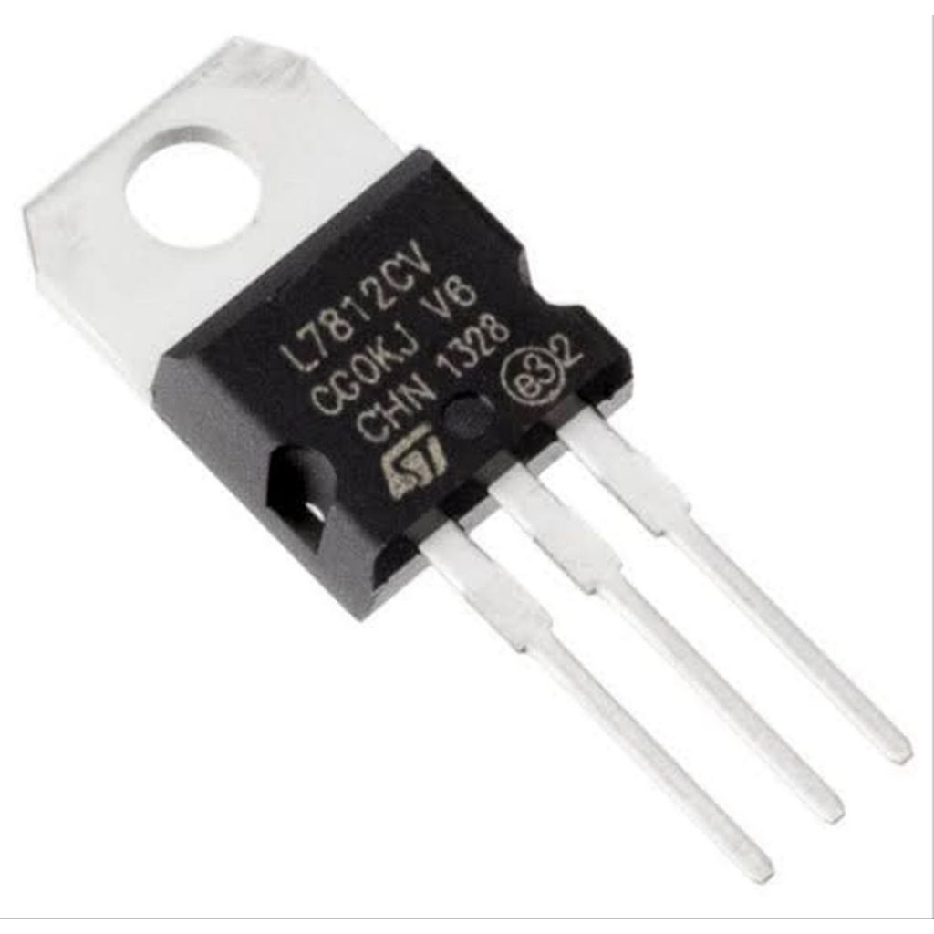 IC Regulator L7812 dengan Output 12v