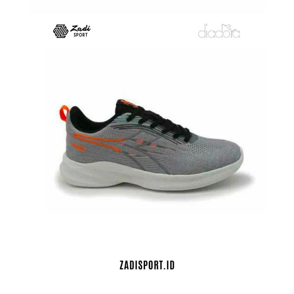 Sepatu Lari/ Running Diadora Magio (M) Grey