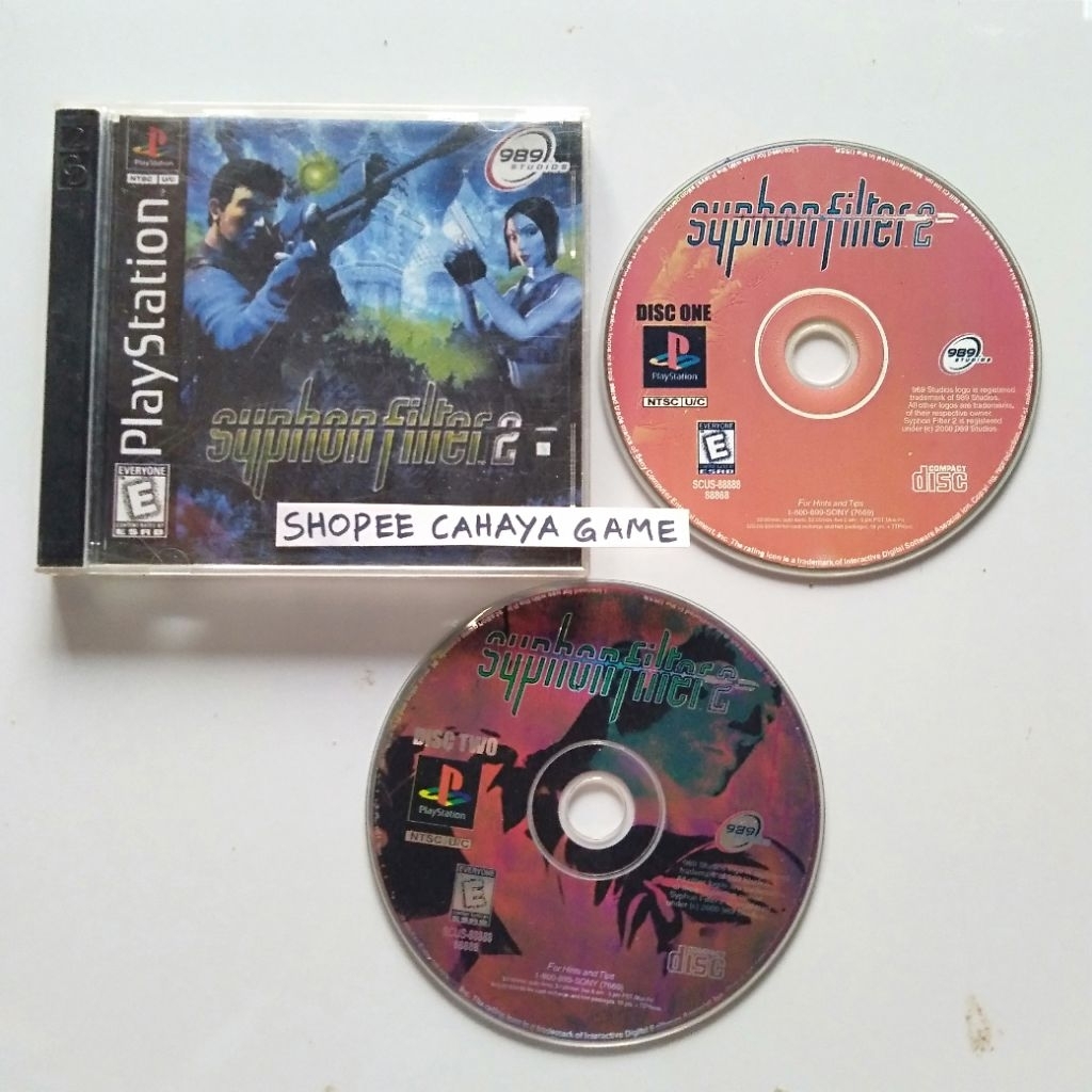 kaset ps1 kopab syphon filter 2