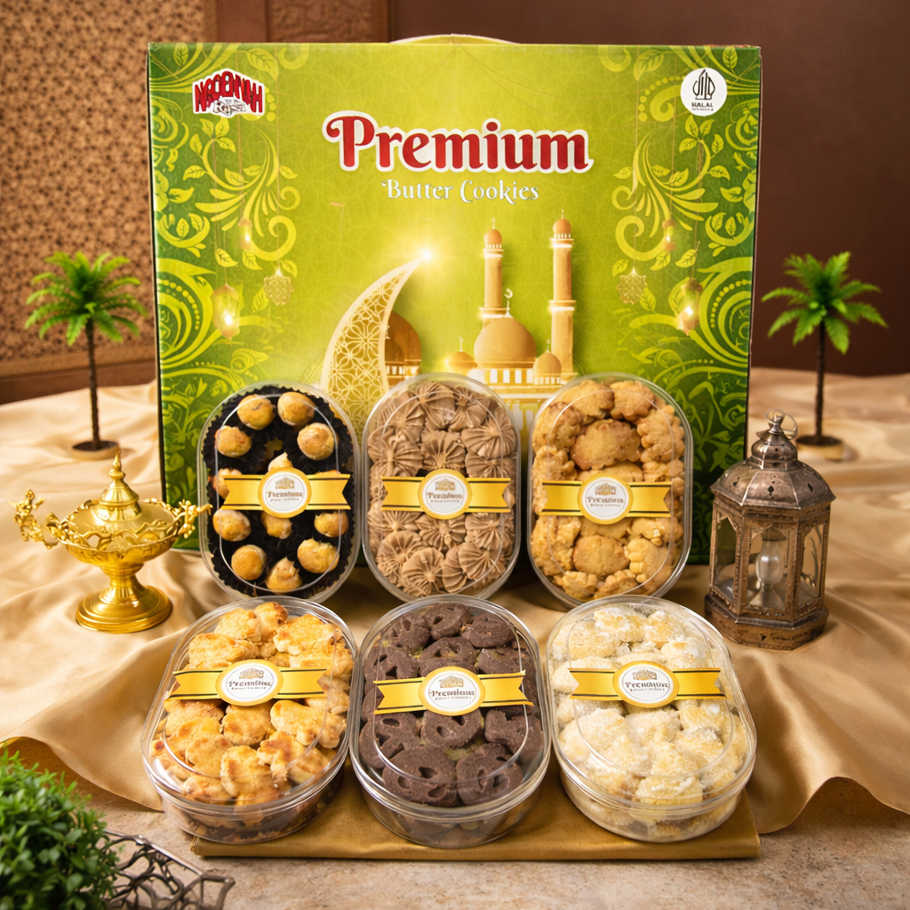 PAKET KUE KERING LEBARAN IDUL FITRI HAMPERS LEBARAN IDUL FITRI PARCEL LEBARAN IDUL FITRI PARCEL