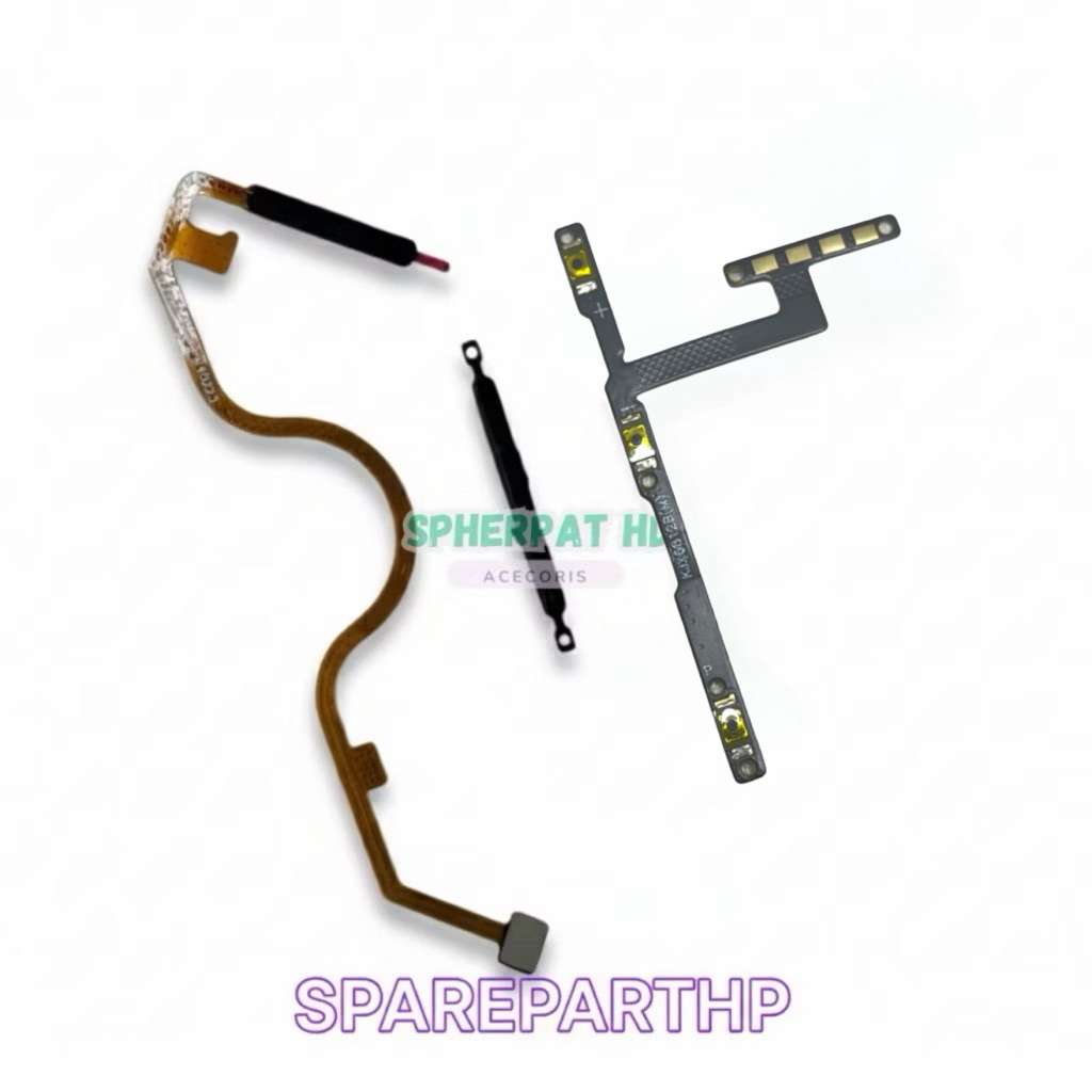 FINGERPRINT + TOMBOL VOLUME + FLEXIBLE ONOFF VOLUME INFINIX HOT 11S NFC