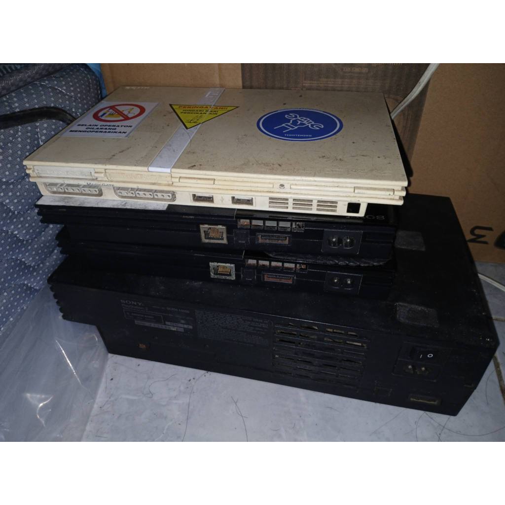 PS2 FAT DAN SLIM RUSAK
