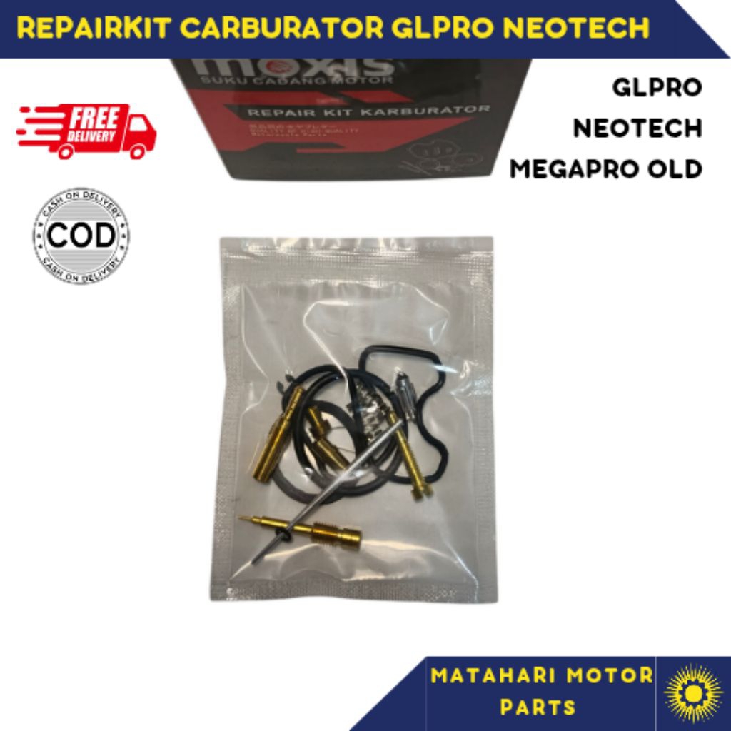 REPAIRKIT CARBURATOR GLPRO NEOTECH MEGAPRO LAMA MOXIS