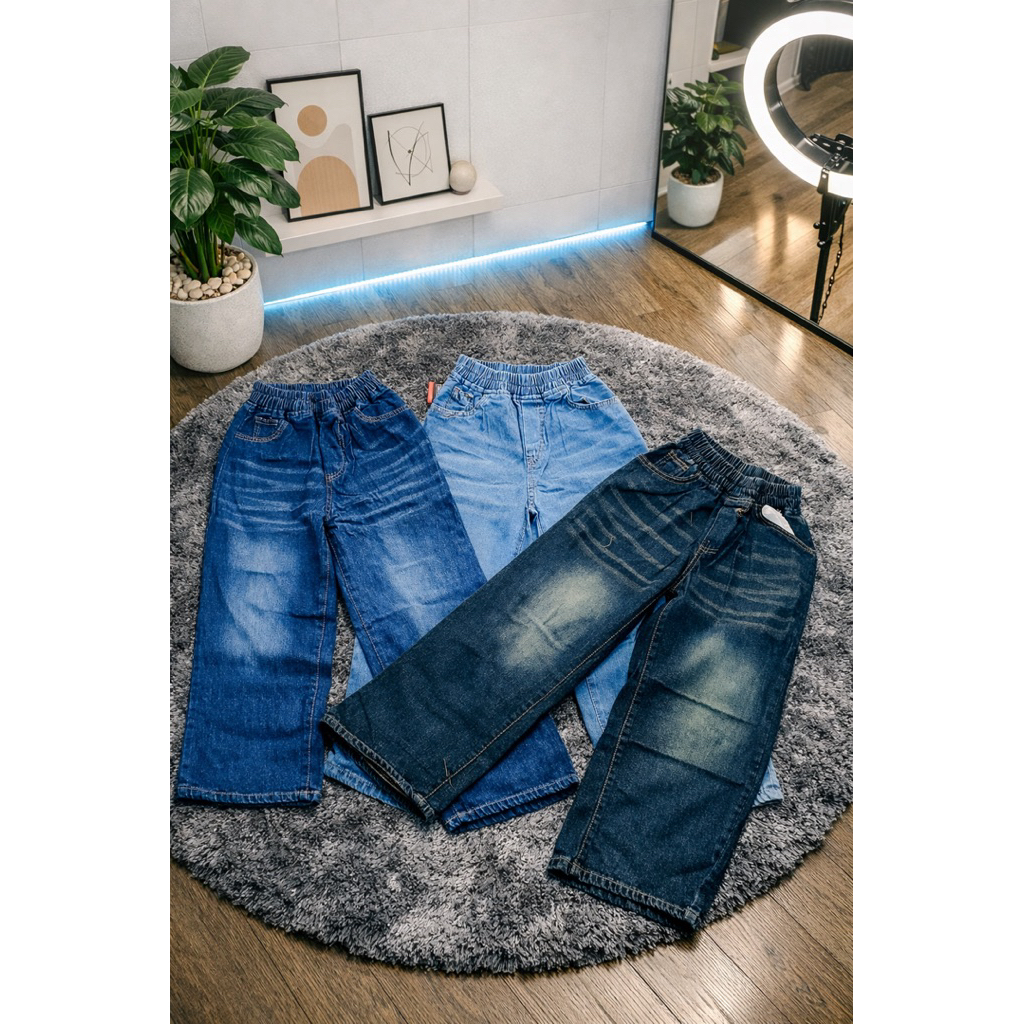 Celana Skena anak kekinian,Celana Jeans Anak umur 9-14 tahun,Kulot Jeans High Quality.