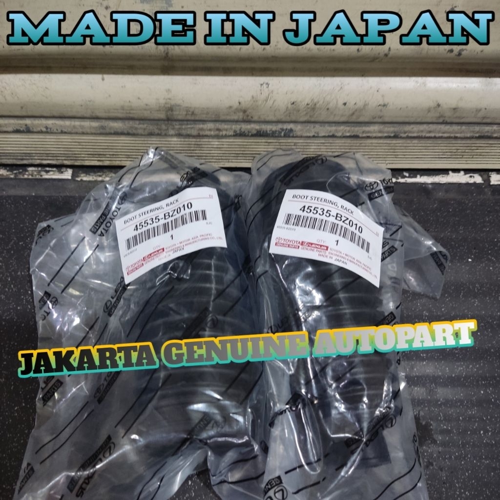 karet boot rack steer Toyota Avanza Xenia old 2004-2011 original 1set