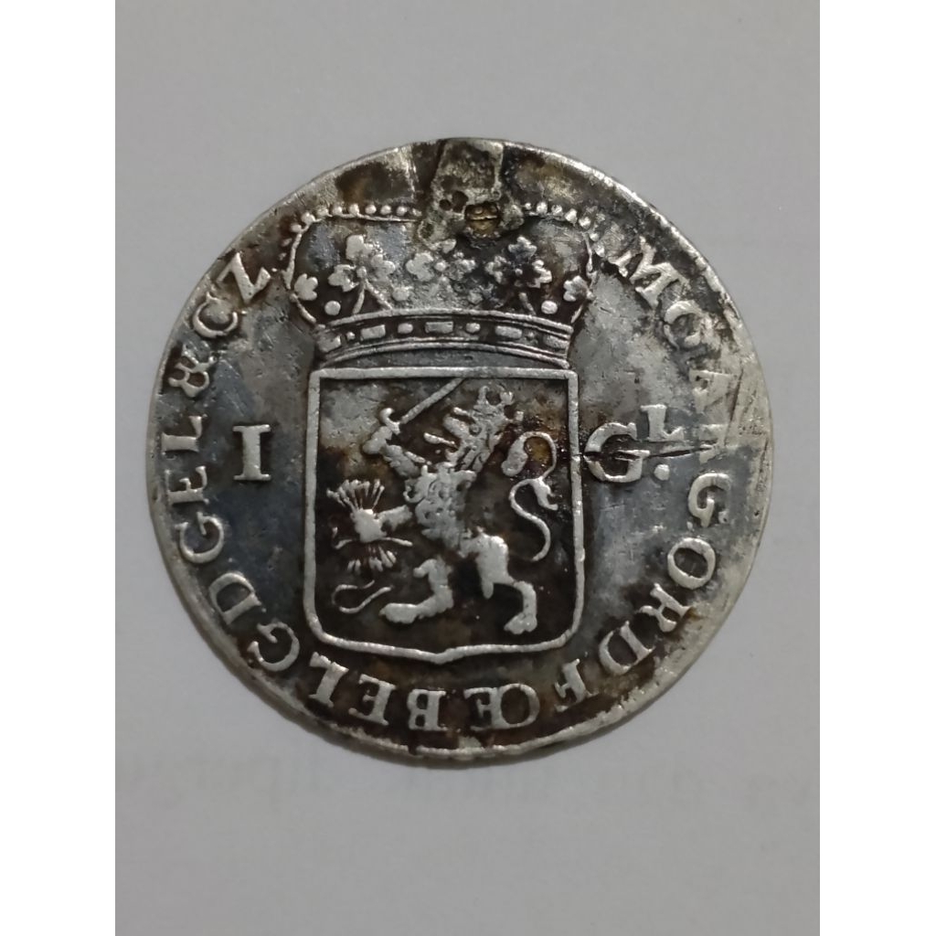 Koin perak silver Pallas 1 guilder 1765