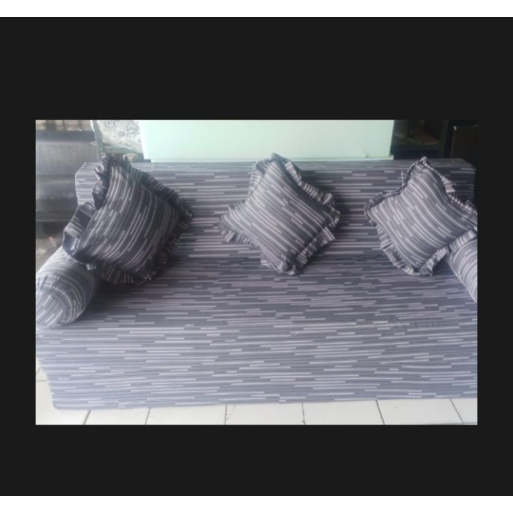 sarung sofa bed  busa inoac hanya sarung