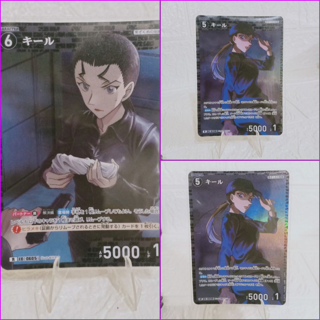 TOMY Kartu TCG detective Conan card Black Organization Kir Foil