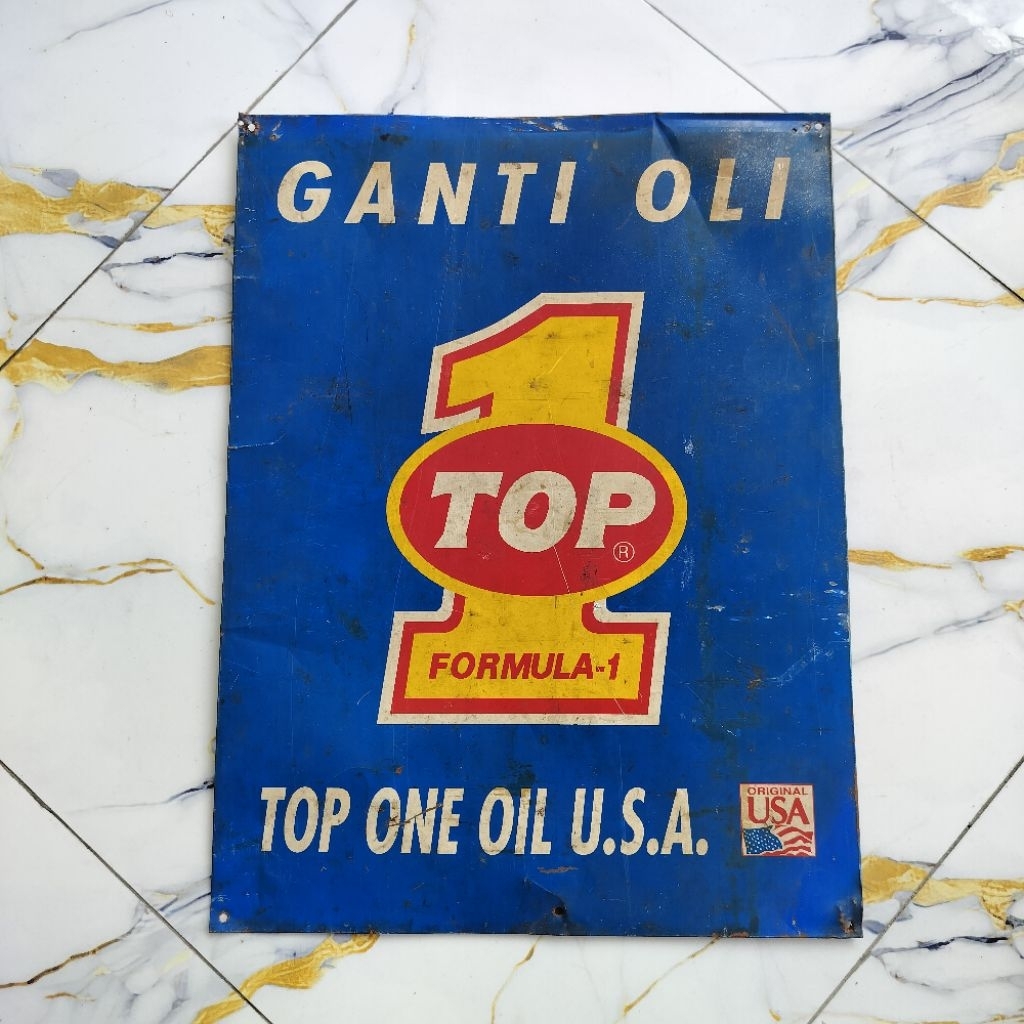 IKLAN SENG OLI TOP1 TIN SIGN IKLAN SENG JADUL IKLAN SENG LAWAS ORIGINAL