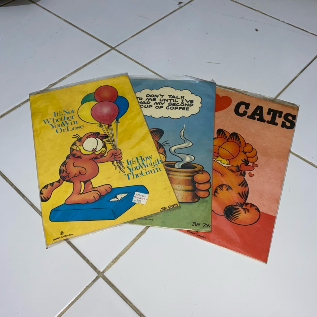 sticker vintage “garfield”