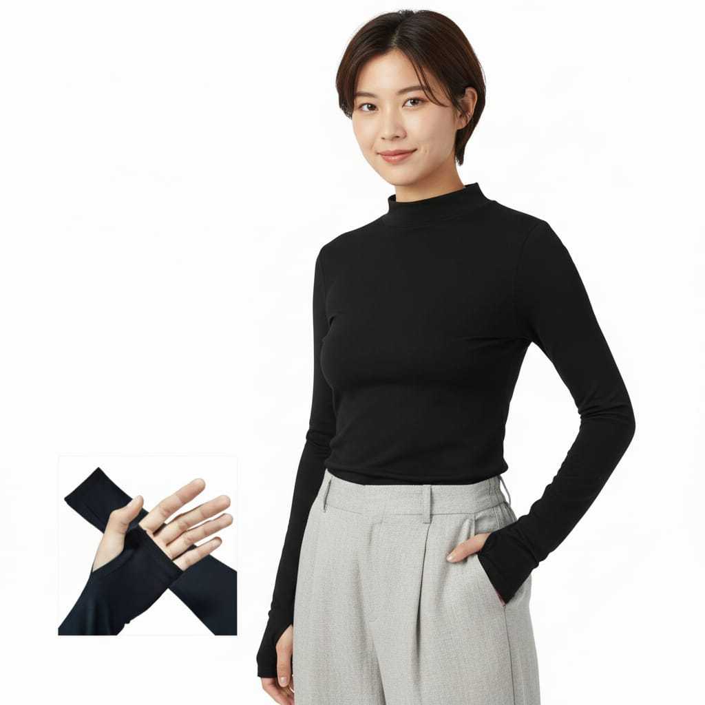 Manset baju baselayer pakaian Daleman lengan panjang olahraga futsal sepakbola