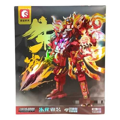 Sembo Red Phoenix 534pcs Brick Block Set