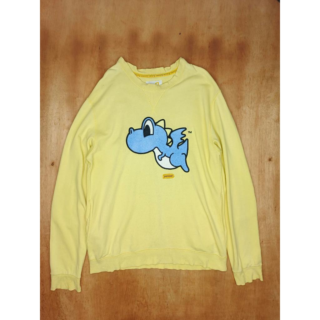 [E38] - Sweater Pancoat - Sweater - Size XL - Warna Kuning