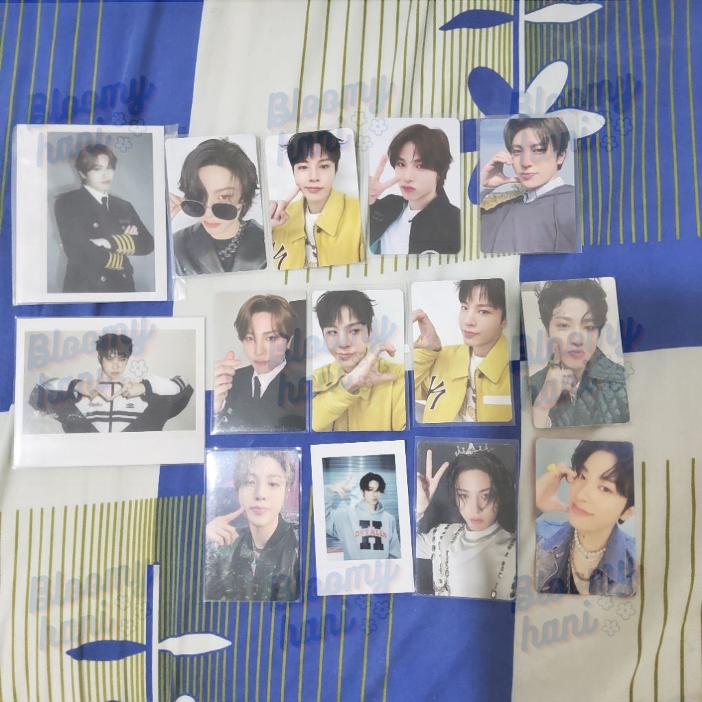 Junghwan Treasure Photocard Pilot Yellow Kingkong Reboot SG 25 Flawless Hello Seasons Greetings