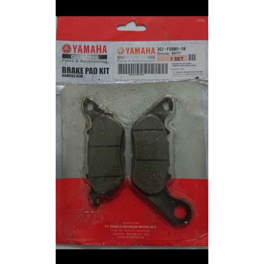 Kampas rem depan mio sporty original