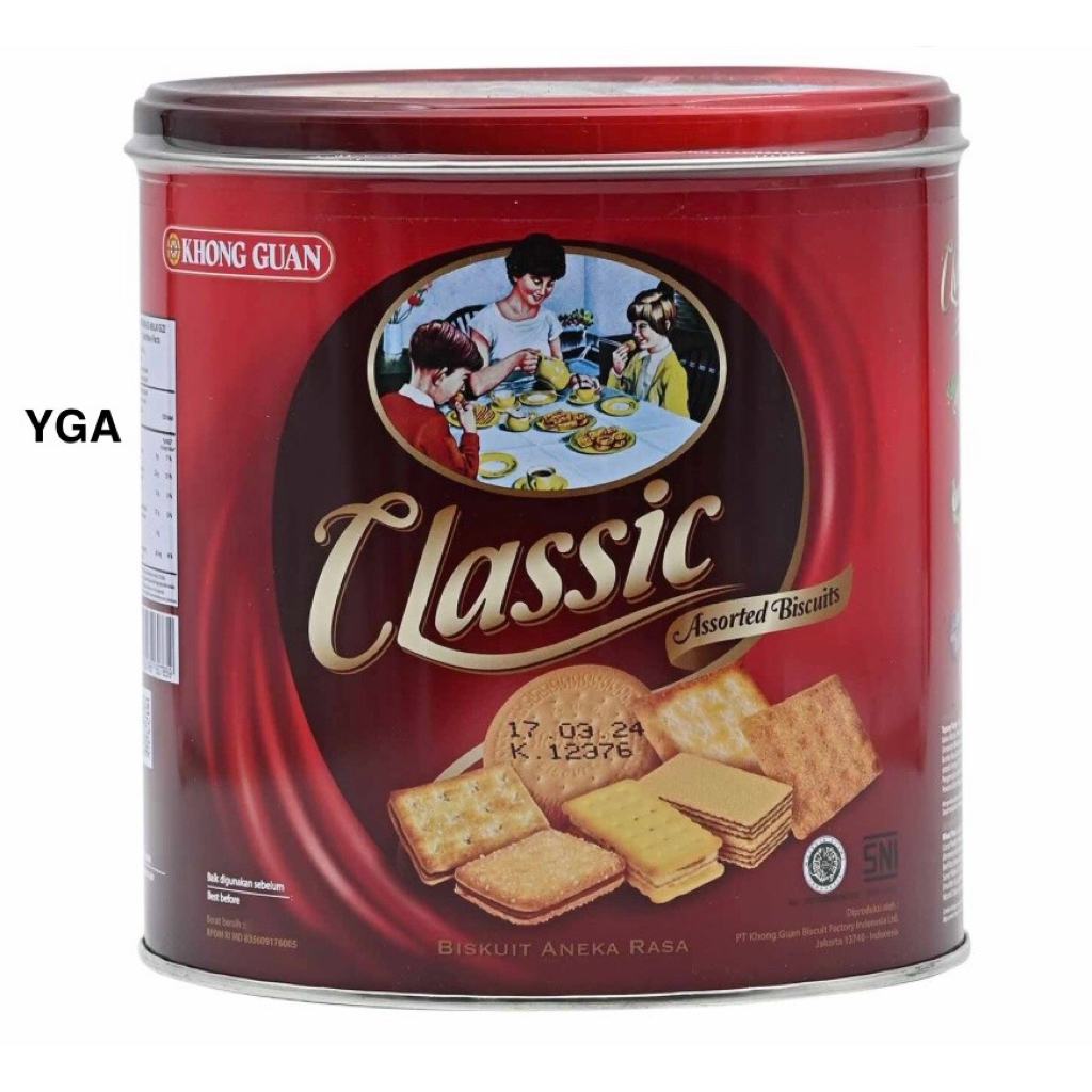Biskuit Khong Guan Classic Assorted 350 gram