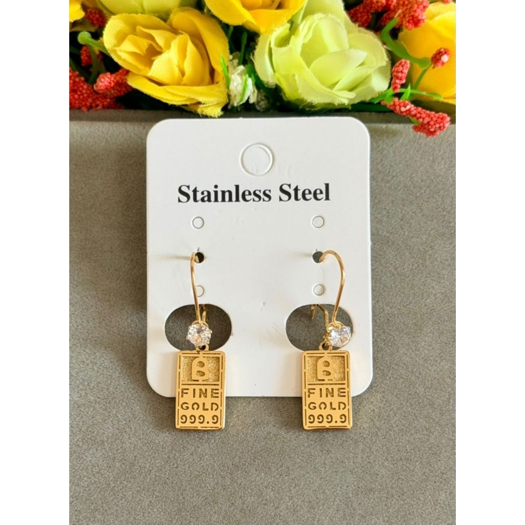 Anting titanium fine gold
