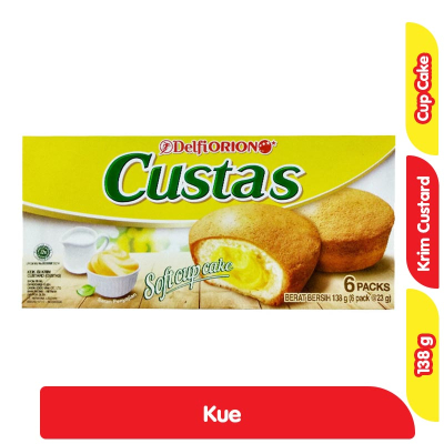 DelfiOrion Custas Soft Cup Cake 138 g