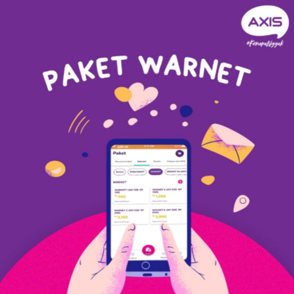 Kuota Axis warnet UNLIMITED