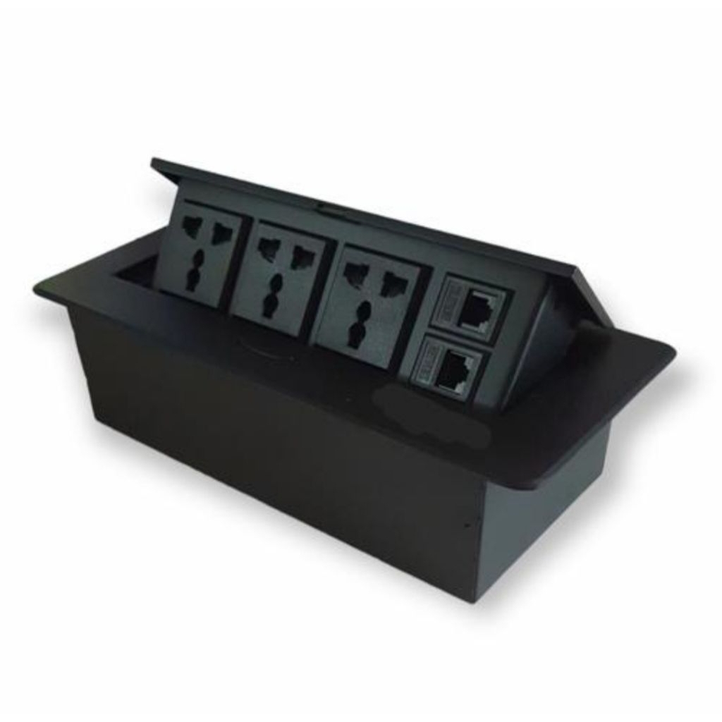 stop kontak tanam lantai/meja