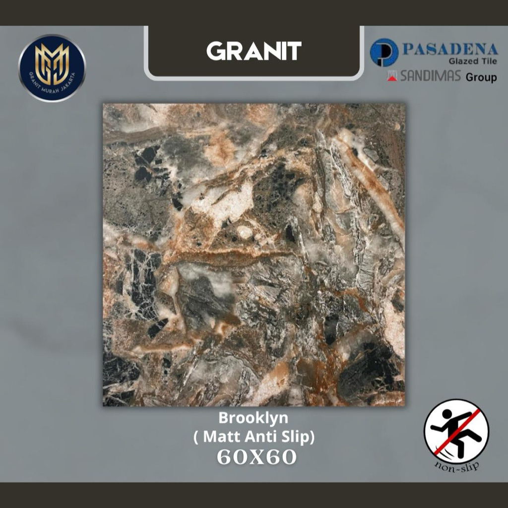 Pasadena granit 60x60 brooklyn matt anti slip - sandimas group